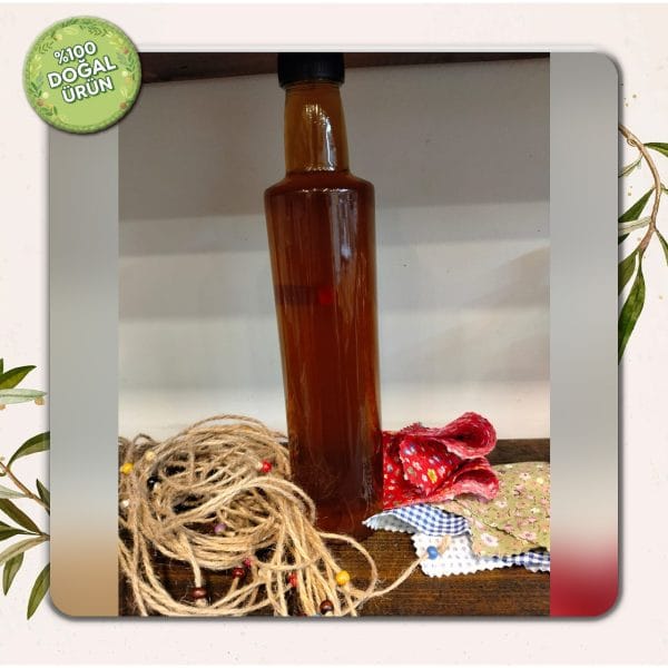 Doğal Zeytin Sirkesi 500 ml – Katkısız, Antioksidan ve Doğal Lezzet